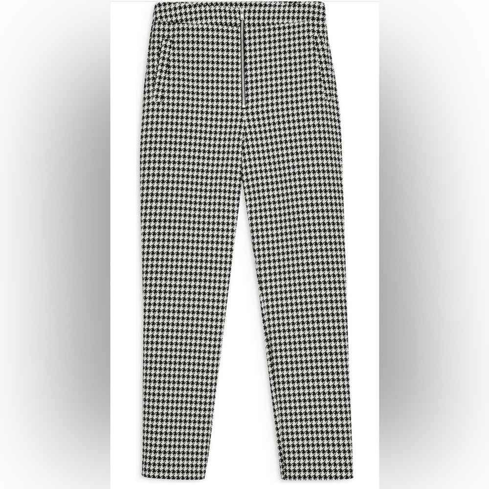 Topshop houndstooth trousers, size 6 (fits like 2-4)